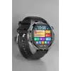 Akıllı Saat Metal Kordonlu GPS ve NFC Uyumlu Arama Cevaplayan