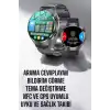 Akıllı Saat Metal Kordonlu GPS ve NFC Uyumlu Arama Cevaplayan
