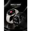 Akıllı Saat Sesli Görüşme Bluetooth Bağlantılı 3 Kordonlu