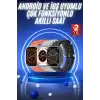 Akıllı Saat Ultra Android & İOS Uyumlu Arama Bildirim Özellikli