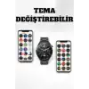 Akıllı Saat Uyku Ve Sağlık Takibi Bildirim Görme Arama Cevaplama