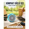 Alüminyum Gövdeli Mini Bluetooth Hoparlör – Dayanıklı ve Şık Tasarım Yeni Nesil