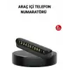 Alüminyum Kasa Gri Çevirmeli Araç İçi Telefon Numaratörü
