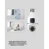 Ampul Tipi WiFi Kamera 2MP Lensli Full HD Görüntü ve Akıllı Hareket Algılama