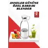 Anneler Gününe Özel Hediye Bardak Blender Paslanmaz Çelik Bıçaklı