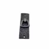Antika Tarz Dekoratif Pirinç Dik Dövme Mobilya Kulbu - 90x31 Mm, Oksit