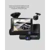 Araç Kamerası 3’lü Full HD DVR 1080P Gece Görüşlü ve G-Sensörlü