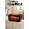 Aroma Difüzörü Simüle Alev Efektli Sessiz Hava Nemlendirici 250 ML