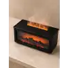 Aroma Difüzörü Simüle Alev Efektli Sessiz Hava Nemlendirici 250 ML