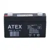 Atex Ax6-1.3 6v 1.3ah Akü