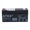 Atex Ax6-3.4 6v 3.4ah Yatay Akü