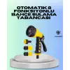 Ayarlanabilir Basınçlı 8 Modlu Bahçe Sulama Tabancası Hortum Atı