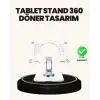 Ayarlanabilir Şeffaf Tablet Standı Kaymaz Silikon Tabanlı