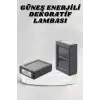 Bahçe Aydınlatması Solar Güneş Enerjili Dekoratik Led Işıklı Lamba