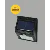 Bahçe ve Veranda İçin Güneş Paneli ile Otomatik Şarj Olan LED Duvar Lambası