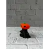 Balkabağı Figür 9cm Cadılar Bayramı Dekoratif Biblo