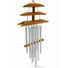 Bambu Metal Çubuklu Rüzgar Çanı No:1027