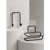 Banyo ve Mutfak İçin Yapışkanlı Havlu Askılığı ve Rulo Kağıt Tutucu Set