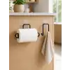 Banyo ve Mutfak İçin Yapışkanlı Havlu Askılığı ve Rulo Kağıt Tutucu Set