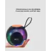 Bluetooth 5.0 Hoparlör – RGB Işıklı, Güçlü Bas ve 360° Surround Ses