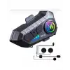Bluetooth 5.3 Kask İçi Intercom Kulaklık 1000 m Mesafe 1000 mAh