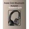 Bluetooth 5.3 Rainbow Işıklı Kulak Üstü Kablosuz Kulaklık