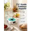 Bluetooth Hoparlör – 3-ü-1 Saatli Gece Lambası ve Vintage Tasarım