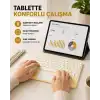 Bluetooth Kablosuz Klavye – İnce Slim Model, Tablet ve Akıllı TV Uyumlu, Sessiz Tuşlu Taşınabilir Klavye