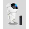 Bluetooth Müzikli Astronot Projeksiyon Lambası Yıldız ve Ay Efektli