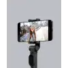 Bluetooth Selfie Çubuğu – 360° Dönebilen Başlık, Kablosuz Bağlantı