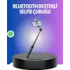 Bluetooth Selfie Çubuğu – Uzaktan Kumandalı