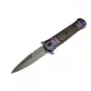 Çakı Mor 22 Cm Yarı Otomatik , Kemerlikli