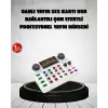 Canlı Yayın ve Karaoke İçin Profesyonel Ses Kartı Bluetooth Destekli