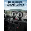 Çift Başlıklı Araç İçi USB Vantilatör Soğutucu Fan