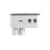 Çift Dispenserli Diş Macunu Sıkacağı 6 Fırçalık Bardaklı Banyo Organizer