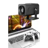 Çift Kollu Game Box Projeksiyon Cihazı Kumandalı Android Tv Dahili Hoparlör