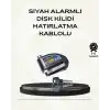 Çift Modlu 110dB Alarmlı Disk Kilidi Suya Dayanıklı