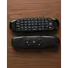 Çift Taraflı Hava Mouse Kablosuz Klavye ve Uzaktan Kumanda