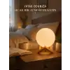 Dekoratif 3D Ay Işığı Masa Lambası Hediyelik Atmosfer Aydınlatması