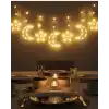 Dekoratif Büyük Ay Yıldız Ramazan Led Işık