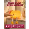 Dekoratif Pumpkin Gece Lambası Şarjlı Dokunmatik LED Işık Yeni Nesil