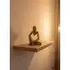 Dekoratif Sarı İnsan Figürü Modern Masa ve Raf Süsü