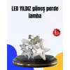 Dekoratif Yıldız Peri Led Perde 3x3 Metre Ortam Işığı