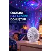 Dinozor Yumurtası Galaksi Projektör Gece Lambası 4ü 1 Arada – Bluetooth Hoparlörlü