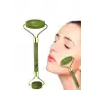 Doğal Yeşim Roller ve Gua Sha Yüz Şekillendirme Seti
