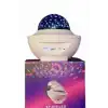 Dönen Işıklı Disko Topu Projektör Müzik Çalarlı Disco Speaker