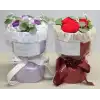 El Örgüsü Romantik Gül Buketi Alk4965