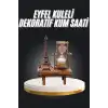 Eyfel Kuleli Kum Saati Dekoratif Hediyelik Eşya Retro Eyfel Kulesi
