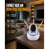 Full HD Akıllı IP Kamera – Gece Görüşlü, Hareket Sensörlü, Çift Yönlü Ses ve Online Kayıt Özellikli Yeni Nesil