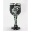 Game Of Thrones House Stark 3D Kabartmalı Çelik Kadeh Bardak